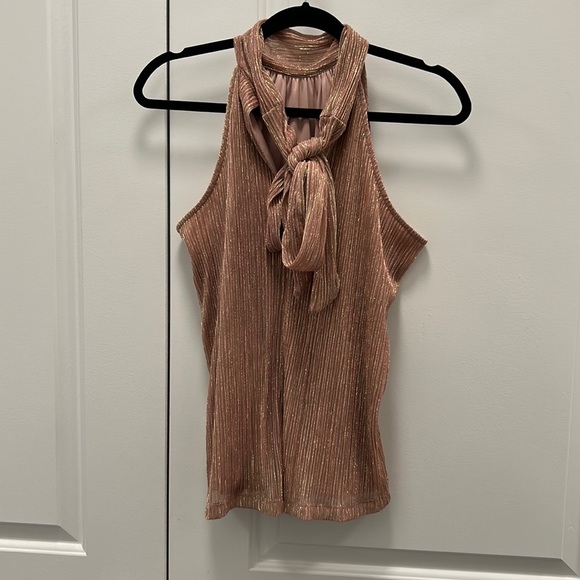 Nine West Tie Neck Top - Picture 1 of 3